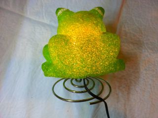 Green Sitting Frog Shaped Desk Glow Lamp Frogs Night Light Lamps Lights 4