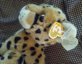 Wild Wild Best Ty Serengeti Cheetah Plush French Canadian Rare Tags 2011