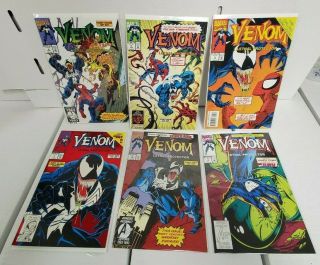 Complete Set Venom Lethal Protector 1 - 6 Marvel Comics Limited Series Signed