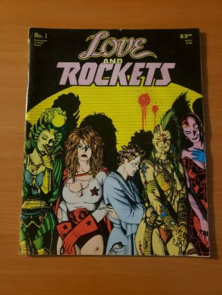 Love And Rockets 1 2nd Print Very Good - Fine Fn 1982 Fantagraphics