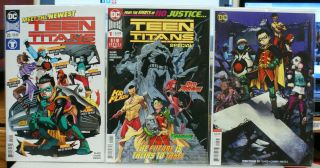 Teen Titans 20 & Variant & Special 1 1st App Of Crush Lobo 