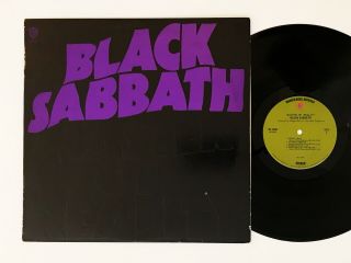 Black Sabbath – Master Of Reality Rare 1st Embossed W/poster & Inner