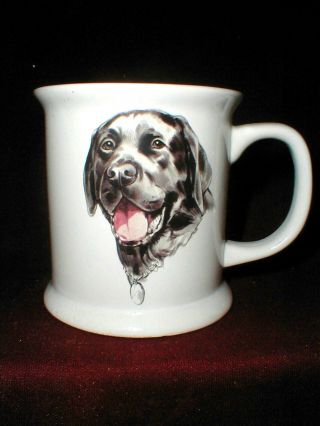 Black Lab Labrador Retriever Dog Coffee Mug