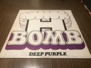 Deep Purple H Bomb Rare Live Hard Rock Kustom Lp