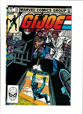 G.  I.  Joe A Real American Hero 15 Nm - 9.  2 1st Print Marvel; $4 Flat - Rate Ship