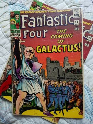 Fantastic Four 48 1st Appearance Of Galactus And Silver Surfer Low Grade