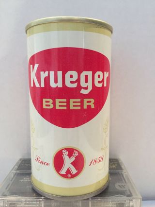 Krueger Beer Pull Tab Beer Can Krueger Brwg Cranston,  Ri