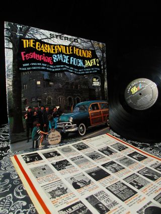 1968 Orig Rare " Space Rock " Baskerville Hounds Ex Talulu Babies Garage Lp