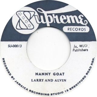 Larry Marshall - Nanny Goat / The Actions - Wepp / 7 " Re Reggae Vinyl