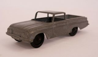 Vintage Tootsietoy 5 1/2” Die Cast Metal Chevrolet El Camino Car 1960 