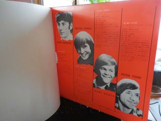THE MONKEES GOLDEN ALBUM 1968 JAPAN orig obi,  poster complete 4