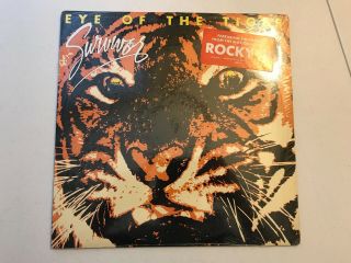 Survivor Vinyl Record Lp Eye Of The Tiger Scotti Bros Fz 38062 Hype