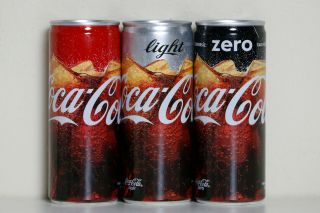2016 Coca Cola 3 Cans Set From Turkey,  Feel The Taste (250ml)