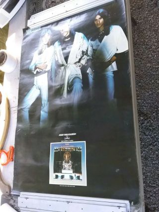 Rush " All The Worlds A Stage " Record Store Promotional Poster 24 X 37