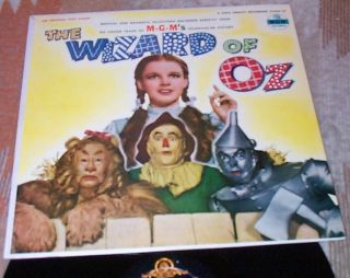 Soundtrack The Wizard Of Oz Nmint Mgm Mono Judy Garland Over The Rainbow Bolger