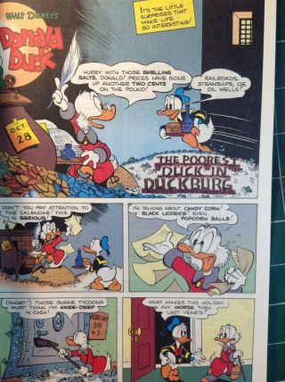 Uncle Scrooge McDuck MONEYBIN Art PAT BLOCK Disney Comics DuckTales 5