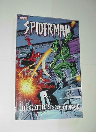 Spider - Man The Gathering Of Five Tp 1st Print John Byrne Romita Jr Norman Osborn