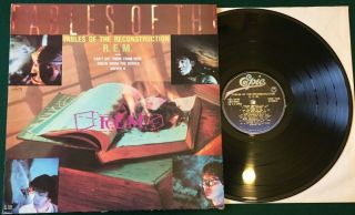 R.  E.  M.  Fables Of The Reconstruction Rare 1985 Lp From The Philippines