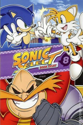 Sonic The Hedgehog Select Tpb (archie) 8 - 1st 2013 Nm Stock Image