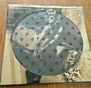 Madonna Live A Virgin Picture Disc Vinyl Uk Lp,  Die Sleeve 1985 Wx20p 925181 - 1