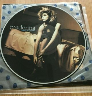 MADONNA LIVE A VIRGIN PICTURE DISC VINYL UK LP,  DIE SLEEVE 1985 WX20P 925181 - 1 8