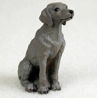 Weimaraner Tiny Ones Dog Figurine Statue Pet Lovers Gift Resin