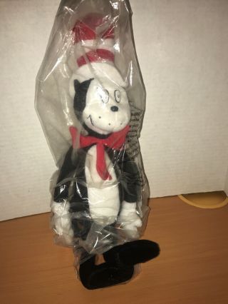 Dr Seuss Cat In The Hat Plush 12 " Tall Official Movie Merchandise 2003
