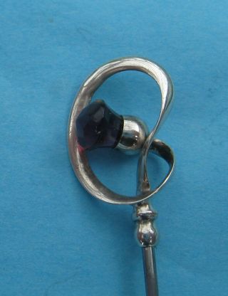 Charles Horner Silver Hatpin.  Chester 1911