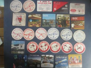 27 Different North Sydney Rugby Leagues Club Collectable Coasters