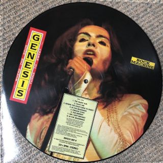 Genesis - Where The Sour Turns To Sweet - Scarce 1986 Uk Vinyl Lp Picture Disc