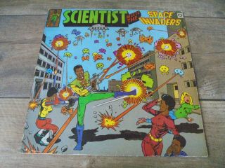 Scientist - Scientist Meets The Space Invaders 1981 Uk Lp Greensleeves 1st