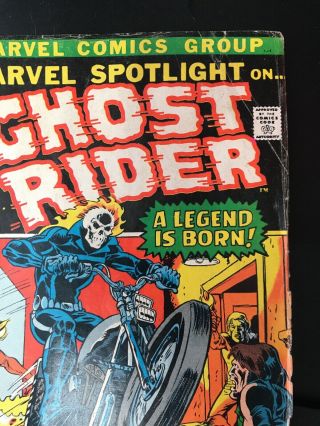 Marvel Spotlight 5 1st Appearance Ghost Rider John Blaze GD,  / VG - Bronze Age 3