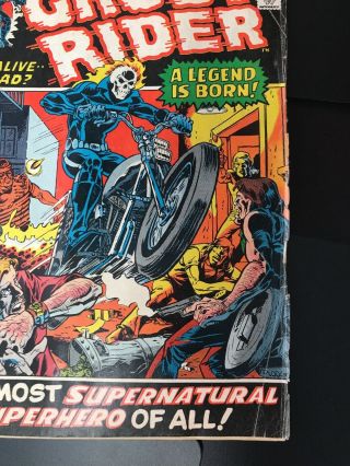 Marvel Spotlight 5 1st Appearance Ghost Rider John Blaze GD,  / VG - Bronze Age 4
