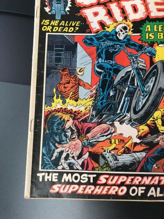 Marvel Spotlight 5 1st Appearance Ghost Rider John Blaze GD,  / VG - Bronze Age 5