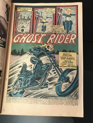 Marvel Spotlight 5 1st Appearance Ghost Rider John Blaze GD,  / VG - Bronze Age 6