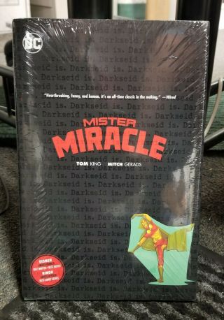 Mister Miracle Hc Tom King Mitch Gerads Hardcover On Hand Hot