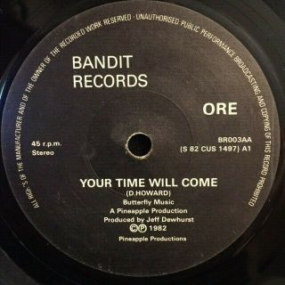 Private Nwobhm 45 Heavy Metal 7 " By Ore Your Time Will Come 1982