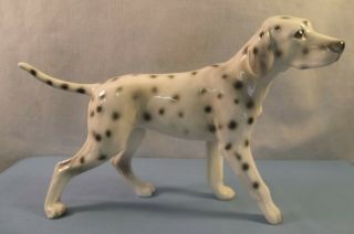 Vintage Standing Dalmatian Dog Statue