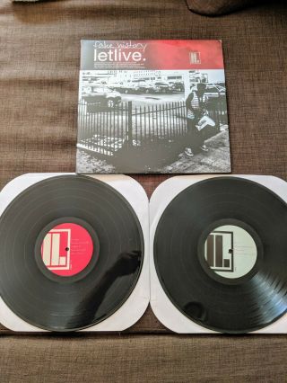 Letlive ‎fake History Vinyl 2lp Dance Gavin Dance Underoath Being As An Ocean