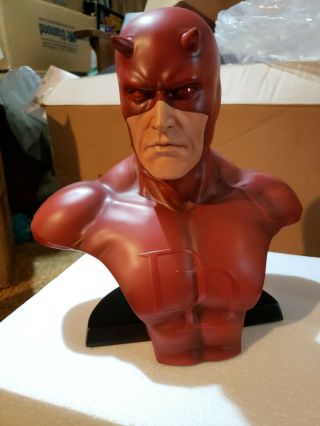 Sideshow Collectibles Classic Red Daredevil Legendary Scale Bust