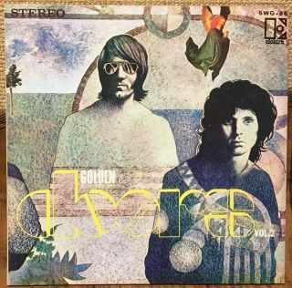 The Doors - Golden Doors Vol.  2 Japan Gatefold Cover 5 Tracks Ep Ps 7 " Swg - 88