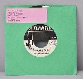 Pop The Isley Brothers 45rpm Promo N 8 Atlantic Records With Jimi Hendrix