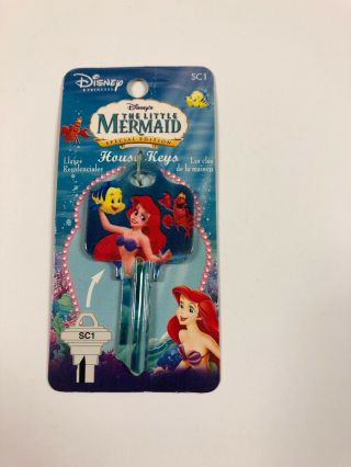 Little Mermaid House Key Disney Schlage Blank
