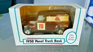 Vintage Ertl 1950 Chevy Panel Truck Publix Deli Bank 1/25 Scale