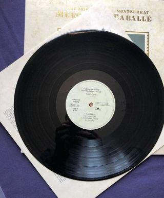 Queen / Freddie Mercury Barcelona LP Vinyl album - 1st Pressing 5