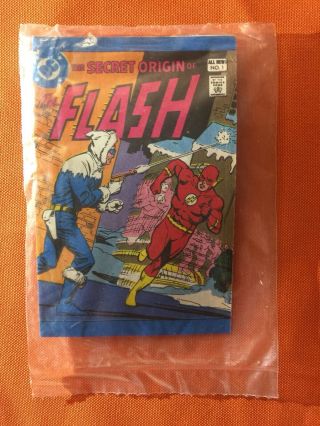 The Secret Origin Of Flash 1 (vf) •mini Comic•w/ Leaf Tart N Tangy Candy•rare•