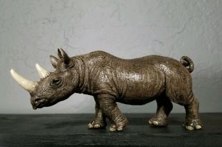 Schleich African Black Rhino Rhinoceros Figure 2008