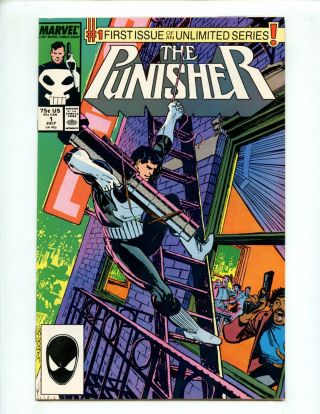 Punisher 1 (1987) First Issue Unlimited Series Nm 9.  4