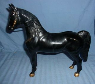 Vintage Breyer Black Horse Figure