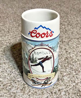 Coors Beer Stein The Rocky Mountain Legend Series 1992